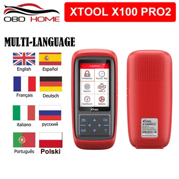 Original XTOOL X100 PRO2 Auto key programmer OBD2 car scanner diagnostic Odometer Adjustment OBD code reader free Update
Original XTOOL X100 PRO2 Auto key programmer OBD2 car scanner diagnostic Odometer Adjustment OBD code reader free Update
