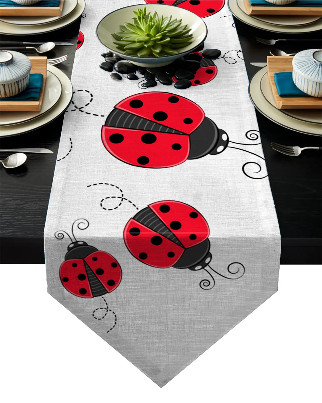 Red Ladybug Rable Runners Tablecloths Decoration Wedding Party Table Runner Small Long Tabel Runner Dining Table Place Mats
Red Ladybug Rable Runners Tablecloths Decoration Wedding Party Table Runner Small Long Tabel Runner Dining Table Place Mats