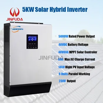 5KVA Solar Hybrid Inverter Pure Sine Wave 220VAC PWM 50A hybrid solar inverter 5kw 5kva solar inverter
5KVA Solar Hybrid Inverter Pure Sine Wave 220VAC PWM 50A hybrid solar inverter 5kw 5kva solar inverter