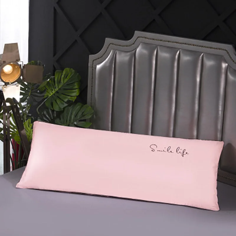 120/150/180cm Long Pillowcase Solid Color Pillow Case Exquiste Smooth Silk Satin Fabric Home Textile Bedroom Pillowcase
120/150/180cm Long Pillowcase Solid Color Pillow Case Exquiste Smooth Silk Satin Fabric Home Textile Bedroom Pillowcase