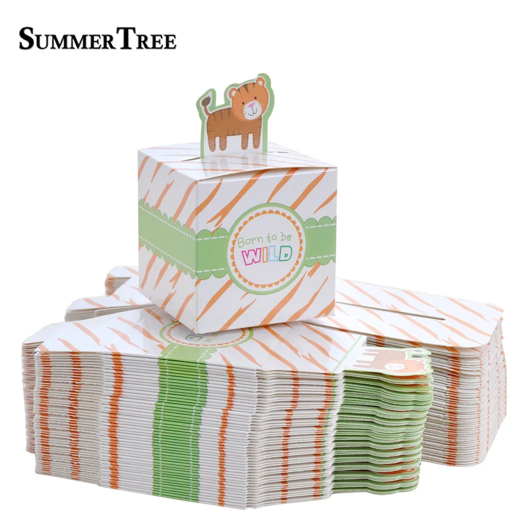paper bag boy girl birthday baby shower favors decoration party