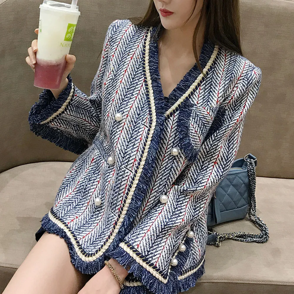 Overcoats Retro Chic Women Coats Vintage