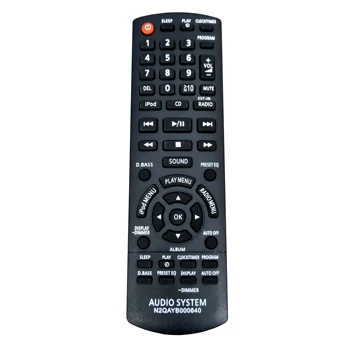 NEW Replacement N2QAYB000640 for Panasonic Compact Stereo System Remote ccontrol for SC-HC25 SC-AKX14 SC-PMX5 Fernbedienung
NEW Replacement N2QAYB000640 for Panasonic Compact Stereo System Remote ccontrol for SC-HC25 SC-AKX14 SC-PMX5 Fernbedienung