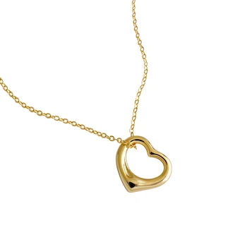 JAECLNCY 925 Sterling Silver Necklace Love Heart Necklace For Women 18k Gold Necklace Hollow Pendant Fine Jewelry Wedding Party
JAECLNCY 925 Sterling Silver Necklace Love Heart Necklace For Women 18k Gold Necklace Hollow Pendant Fine Jewelry Wedding Party