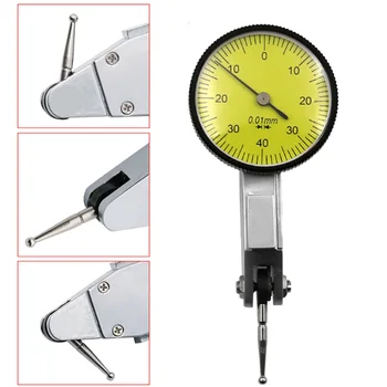 Lever Dial Indicator 0-0.8mm Shockproof Waterproof Ear Bar Measuring Instrument 2020 New Digital Indicator+Axle Sleeve+Clip Ring
Lever Dial Indicator 0-0.8mm Shockproof Waterproof Ear Bar Measuring Instrument 2020 New Digital Indicator+Axle Sleeve+Clip Ring