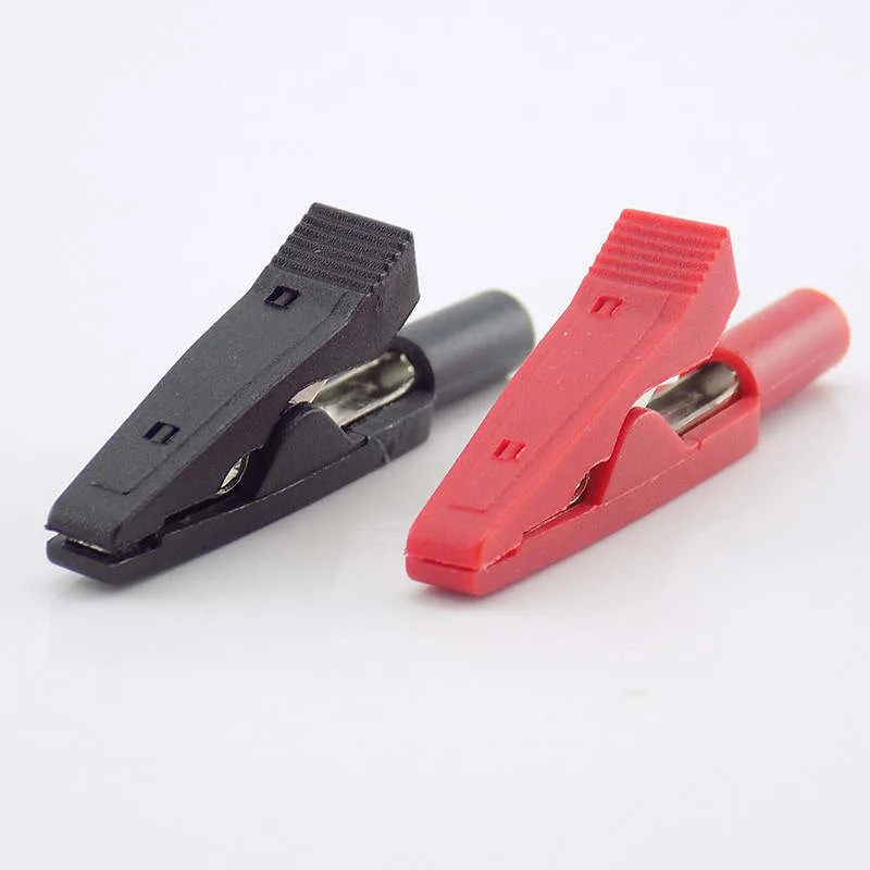 2mm Banana plug Alligator Clip Test lead Connector Cable Crocodile Insulated Probes Adapter for Multimeter Alligator Pen N11
2mm Banana plug Alligator Clip Test lead Connector Cable Crocodile Insulated Probes Adapter for Multimeter Alligator Pen N11