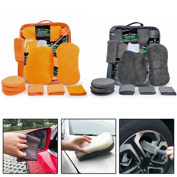 9PCS Car Cleaning Kit Polishing Waxing Tool Soft External Internal Microfiber Cleaning Tools Car Tire Brush
9PCS Car Cleaning Kit Polishing Waxing Tool Soft External Internal Microfiber Cleaning Tools Car Tire Brush