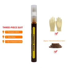 Pyrography Caramel Scorch Marker Wooden Heat Sensitive Bullet Tip Wood Burning Pen Round Tip DIY Projects Pens For Pros Adults
Pyrography Caramel Scorch Marker Wooden Heat Sensitive Bullet Tip Wood Burning Pen Round Tip DIY Projects Pens For Pros Adults