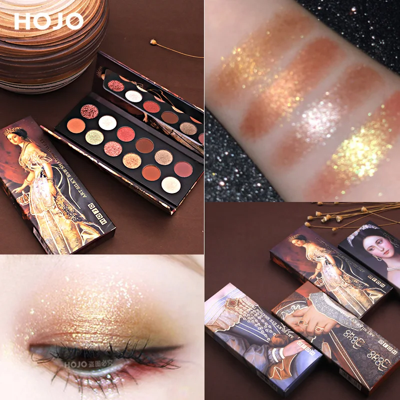 HOJO 12 Colors Artist Painting Palette Glitter Shimmer Matte Eye Shadow Kit Pigmented Eyeshadow Powder Makeup Nude Nautral Eyes
HOJO 12 Colors Artist Painting Palette Glitter Shimmer Matte Eye Shadow Kit Pigmented Eyeshadow Powder Makeup Nude Nautral Eyes