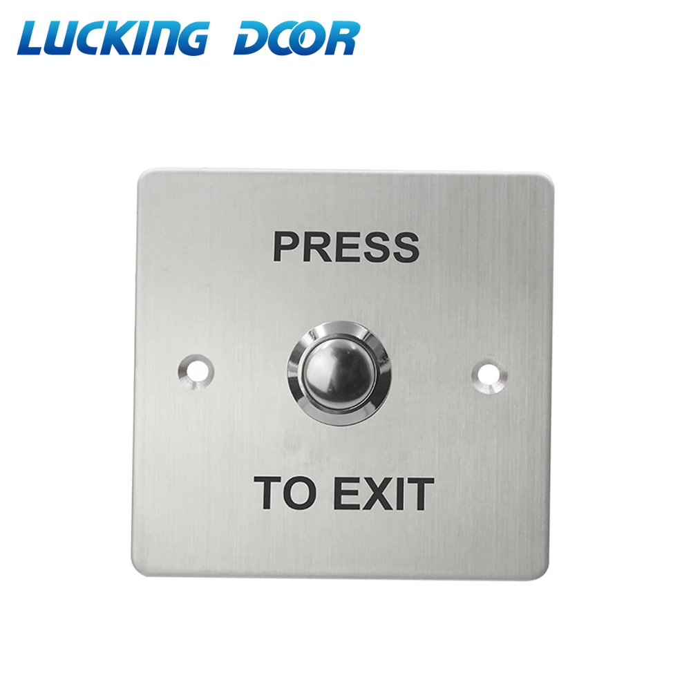 Door Exit Button Release Push Switch Stainless Steel Alloy with for Home Access Control Lock System control |