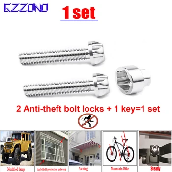 Security Anti Theft Screws Bolt Nuts M6 M8 M10 304Stainless Steel Mountain Bike Awning Car Accessories For Car Styling LED Light
Security Anti Theft Screws Bolt Nuts M6 M8 M10 304Stainless Steel Mountain Bike Awning Car Accessories For Car Styling LED Light