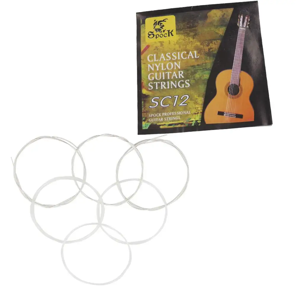 IRIN 6pcs/set Guitar Strings Set Nylon Silver Plating Super Light for Classic Acoustic Guitar High Quality SC12 Guitar String
IRIN 6pcs/set Guitar Strings Set Nylon Silver Plating Super Light for Classic Acoustic Guitar High Quality SC12 Guitar String