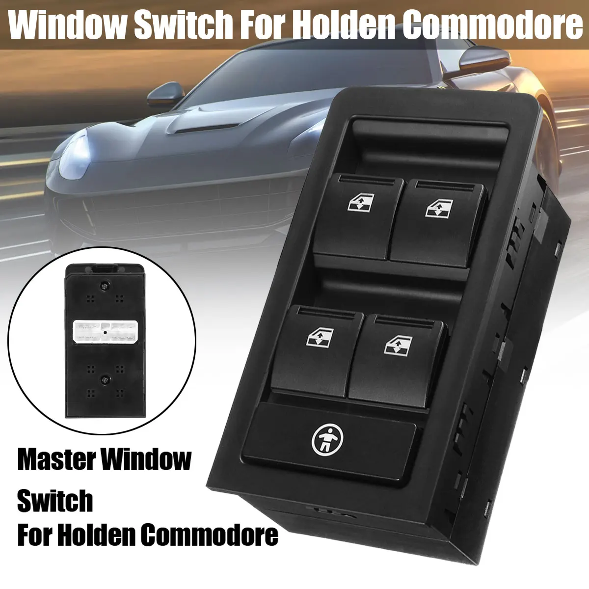 13 Pins Electric Power Master Window Switch For Holden Commodore VY VZ Black 1pcs Black Electric Master Window Switch
13 Pins Electric Power Master Window Switch For Holden Commodore VY VZ Black 1pcs Black Electric Master Window Switch