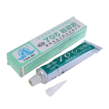 706 FixedHigh Temperature Resistant Silicone Rubber Sealing Glue Insulated Sealing Glue Waterproof Silicone
706 FixedHigh Temperature Resistant Silicone Rubber Sealing Glue Insulated Sealing Glue Waterproof Silicone