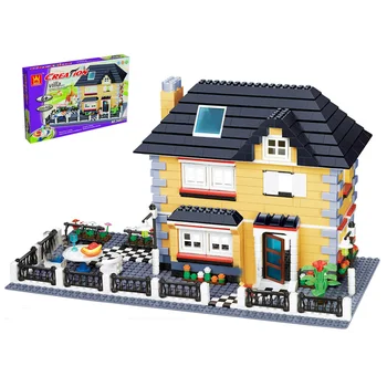 909Pcs Moc Small Particle House Bricks Toy Building Blocks Villa Model Educational Toy Birthday Gift For Children Kids Adults
909Pcs Moc Small Particle House Bricks Toy Building Blocks Villa Model Educational Toy Birthday Gift For Children Kids Adults