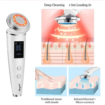 EMS LED Photon Facial Massager Ion Infrared Face Lifting Deep Cleaning Anti Aging Skin Tightening Wrinkle Remover Beauty Device
EMS LED Photon Facial Massager Ion Infrared Face Lifting Deep Cleaning Anti Aging Skin Tightening Wrinkle Remover Beauty Device