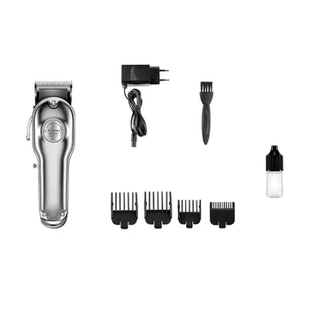 Kemei KM-1987 Electric Hair Clipper Rechargeable Adjustable Carbon Steel Cutter Head Hair Clipper EU Plug 
Kemei KM-1987 Electric Hair Clipper Rechargeable Adjustable Carbon Steel Cutter Head Hair Clipper EU Plug