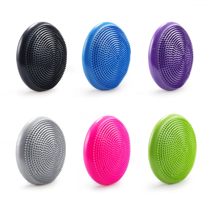 33x33cm Inflatable Yoga Massage Ball Durable Universal Sports Gym Fitness Yoga Wobble Stability Balance Disc Massage Cushion Mat
33x33cm Inflatable Yoga Massage Ball Durable Universal Sports Gym Fitness Yoga Wobble Stability Balance Disc Massage Cushion Mat