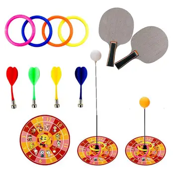 Table Tennis Training Machine Home Ping Pong Trainer+Darts Self-study Accessory for Teenagers Kids Children Beginners
Table Tennis Training Machine Home Ping Pong Trainer+Darts Self-study Accessory for Teenagers Kids Children Beginners