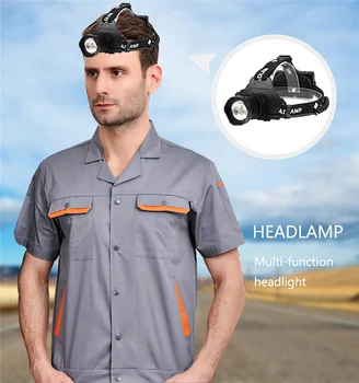 XHP70 LED Headlamp 5 Modes Headlight Flashlight Head Torch With Charging Display
XHP70 LED Headlamp 5 Modes Headlight Flashlight Head Torch With Charging Display