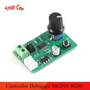 Motor Driver Module Serial Port Control Controller Debugger MG995 SG90 Dual Servos Knobs Control Module
Motor Driver Module Serial Port Control Controller Debugger MG995 SG90 Dual Servos Knobs Control Module