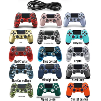 Wired Controller Joystick DualShock Gamepad Remote with USB Cable for Sony Playstation 4 Compatible with Windows PC & PS4
Wired Controller Joystick DualShock Gamepad Remote with USB Cable for Sony Playstation 4 Compatible with Windows PC & PS4