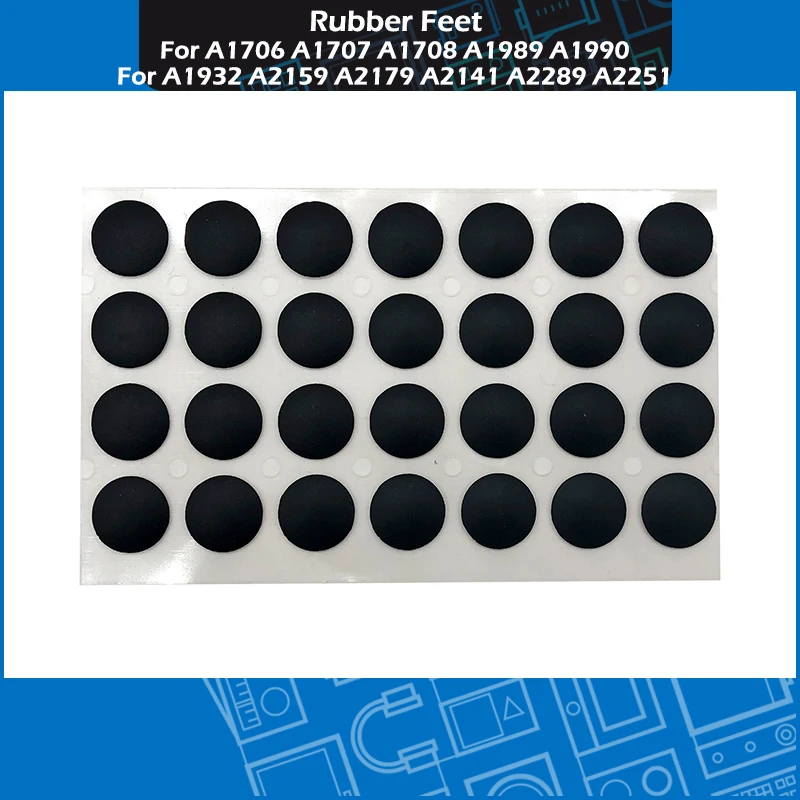 100set/Lot Bottom Case Feet for Macbook Pro Air A1706 A1707 A1708 A1989 A1990 A1932 A2159 A2179 A2141 A2289 A2251
100set/Lot Bottom Case Feet for Macbook Pro Air A1706 A1707 A1708 A1989 A1990 A1932 A2159 A2179 A2141 A2289 A2251
