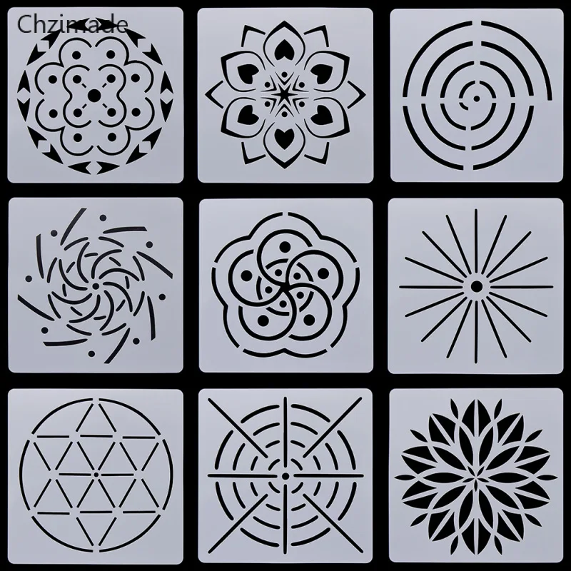 Chzimade Mandala Dotting Clear Stamps For Diy Card Scrapbooking Stencils Templates Paper Making Crafts
Chzimade Mandala Dotting Clear Stamps For Diy Card Scrapbooking Stencils Templates Paper Making Crafts