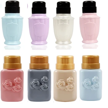 200ML Nail Pressure Bottle Plastic Bow-knot/Flower Liquid Alcohol Press Polish Remover Dispenser Cleaner Plastic 1 Bottle
200ML Nail Pressure Bottle Plastic Bow-knot/Flower Liquid Alcohol Press Polish Remover Dispenser Cleaner Plastic 1 Bottle