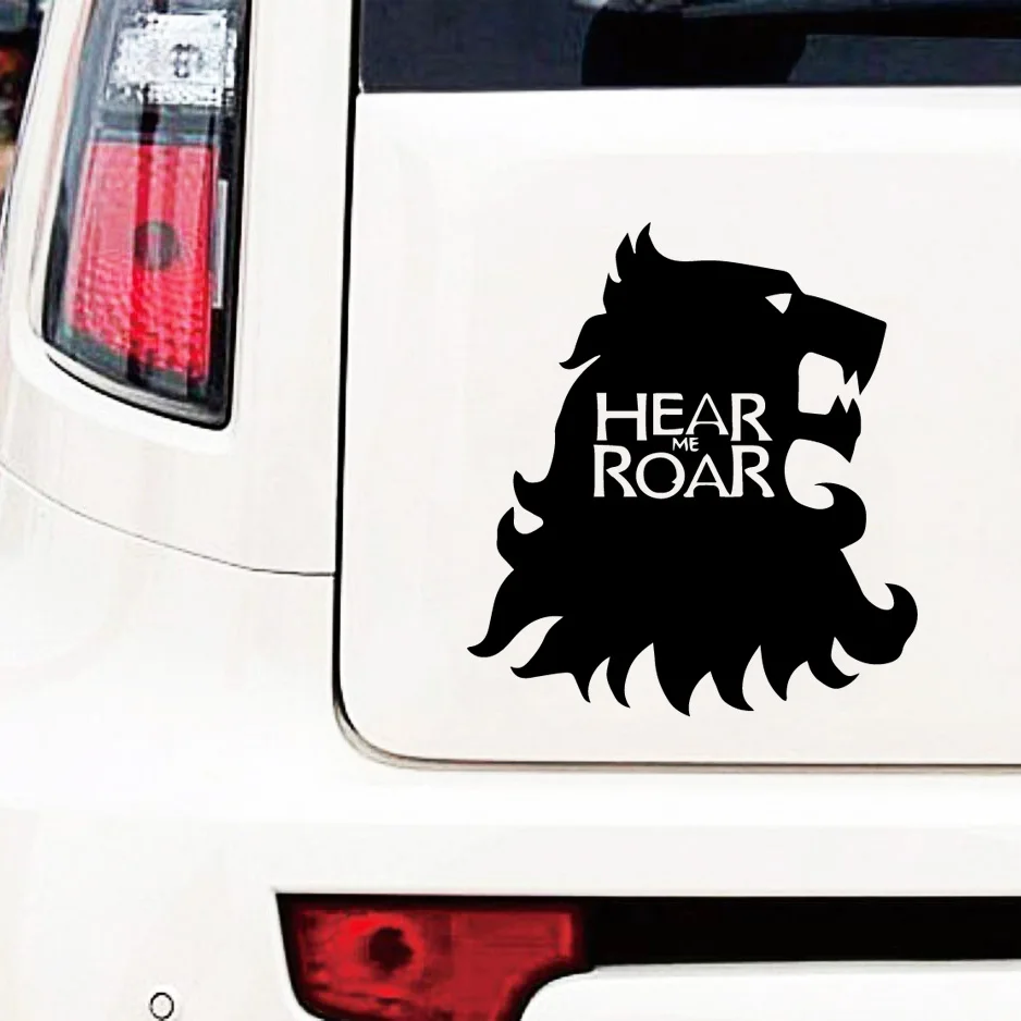 Cute HEAR ME ROAR Car Sticker Creative Vinyl Sticker On Car Stickers And Decals Window Sticker Car-Styling Decal
Cute HEAR ME ROAR Car Sticker Creative Vinyl Sticker On Car Stickers And Decals Window Sticker Car-Styling Decal