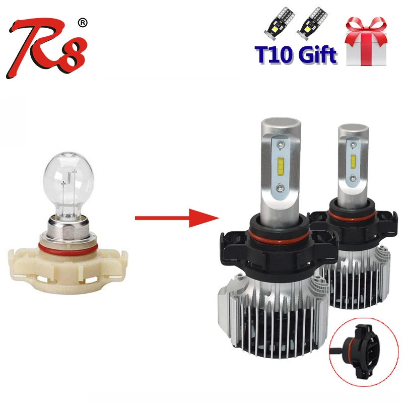 2pcs High Power Plug and Play 5202 5201 H16-EU 2504 PSX24W Car LED Fog Light Bulbs Lamp 36W 4000LM 6000K White 12V Canbus
2pcs High Power Plug and Play 5202 5201 H16-EU 2504 PSX24W Car LED Fog Light Bulbs Lamp 36W 4000LM 6000K White 12V Canbus