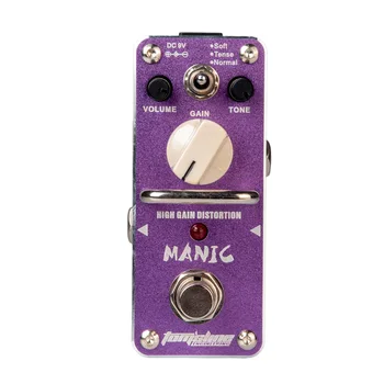 AROMA AMC-3 MANIC High Gain Distortion Pedal Mini Analogue Effects with True Bypass Design
AROMA AMC-3 MANIC High Gain Distortion Pedal Mini Analogue Effects with True Bypass Design
