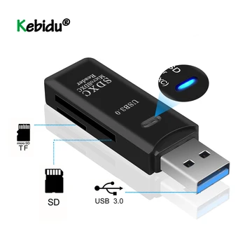 Multi Card Reader USB 3.0 SD/Micro SD TF OTG Smart Memory Card Adapter For Laptop USB 3.0 Smart Cardreader SD Card Reader
Multi Card Reader USB 3.0 SD/Micro SD TF OTG Smart Memory Card Adapter For Laptop USB 3.0 Smart Cardreader SD Card Reader