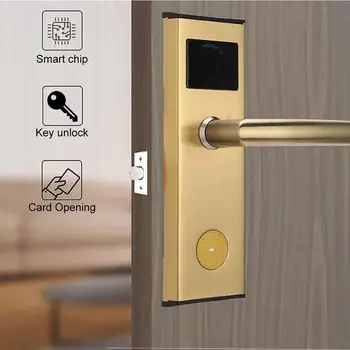 Hotel Door Acess system Smart Keyless Electronic Card Door Lock Home Security Entry Battery Powered
Hotel Door Acess system Smart Keyless Electronic Card Door Lock Home Security Entry Battery Powered