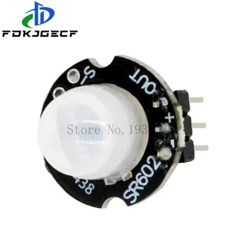 MH-SR602 MINI Motion Sensor Detector Module SR602 Pyroelectric Infrared PIR kit sensory switch for Arduino Diy With lens
MH-SR602 MINI Motion Sensor Detector Module SR602 Pyroelectric Infrared PIR kit sensory switch for Arduino Diy With lens