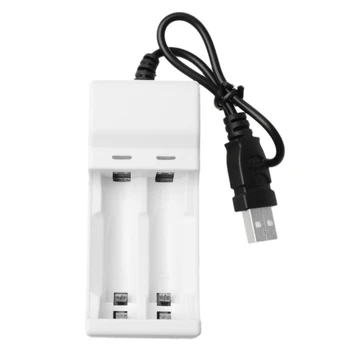 Intelligent 2 Slots 1.2V USB Charger For Rechargeable NiMH NiCd AA AAA Battery DXAC
Intelligent 2 Slots 1.2V USB Charger For Rechargeable NiMH NiCd AA AAA Battery DXAC