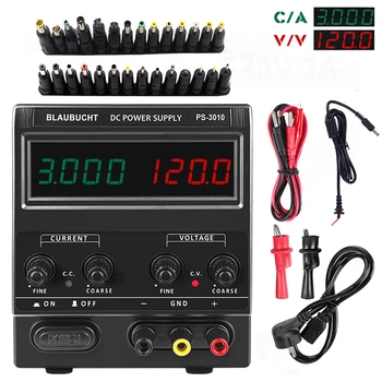 BLAUBUCHT 30V 60V 80V 120V Adjustable Laboratory Power-Supply DC Regulated Switched Bench Power Source Digital Voltage Stabilize
BLAUBUCHT 30V 60V 80V 120V Adjustable Laboratory Power-Supply DC Regulated Switched Bench Power Source Digital Voltage Stabilize