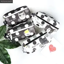 Super grande caixa de lápis qualidade plutônio saco de lápis material escolar papelaria presente escola bonito grande capacidade pencilcase lápis saco(China)