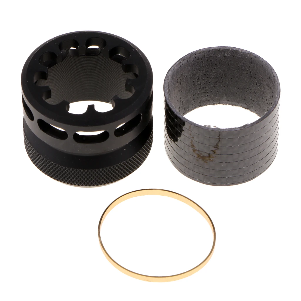 Carbon Fiber Fishing Reel Seat Locking Nut Lock Nut Extension Winding Check for Fishing Reels Seat
Carbon Fiber Fishing Reel Seat Locking Nut Lock Nut Extension Winding Check for Fishing Reels Seat