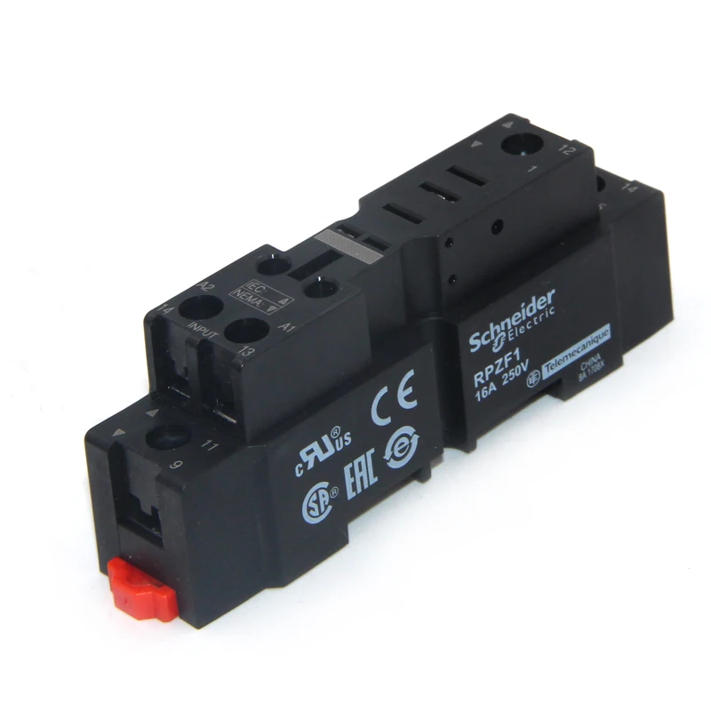 small intermediate relay seat RPZF1 hybrid type one Normally open and one normally closed
small intermediate relay seat RPZF1 hybrid type one Normally open and one normally closed