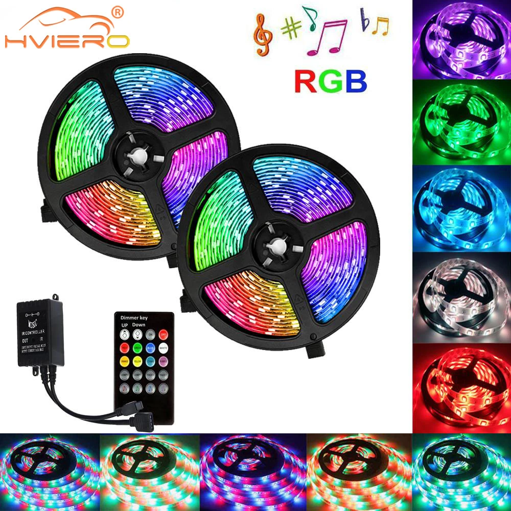 2835 RGB LED Flexible Light Bar 10M 600L Music Infrared Remote Control DC12V Festival Lighting Home Decoration Lamp Ribbon Lamp
2835 RGB LED Flexible Light Bar 10M 600L Music Infrared Remote Control DC12V Festival Lighting Home Decoration Lamp Ribbon Lamp