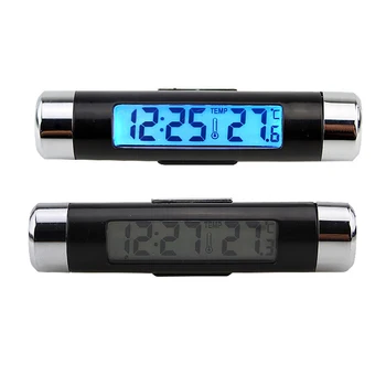2 in 1 Digital LED Car Digital LCD Clock Temperature Display Electronic Clock Thermometer Air Vent Clip-On LED Car Digital Clock 
2 in 1 Digital LED Car Digital LCD Clock Temperature Display Electronic Clock Thermometer Air Vent Clip-On LED Car Digital Clock