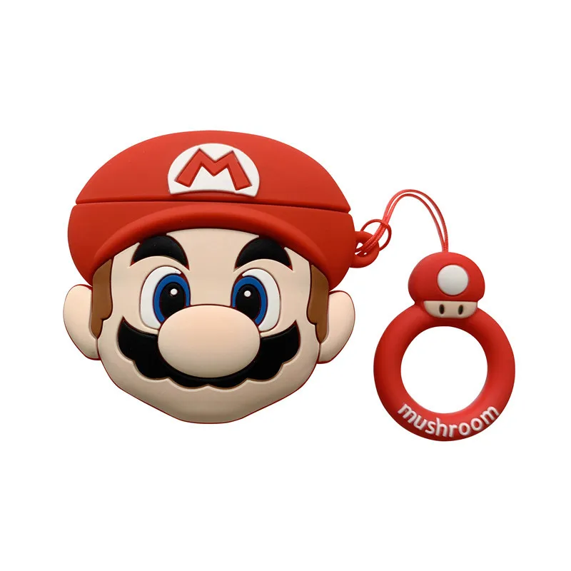 Super Marios Bros Toad 3D Silicone Cartoon Coque Earphone Case For Apple Air pods 2 Bluetooth Headphone For AirPods Accessories
Super Marios Bros Toad 3D Silicone Cartoon Coque Earphone Case For Apple Air pods 2 Bluetooth Headphone For AirPods Accessories