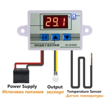 

12V 24V 110V 220V Professional W3002 Digital LED Temperature Controller 10A Thermostat Regulator XH-3002