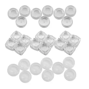 45Pcs Mini Refillable Bottles Cosmetic Empty Cosmetic Jar Pot Eyeshadow Face Cream Container Refillable Box
45Pcs Mini Refillable Bottles Cosmetic Empty Cosmetic Jar Pot Eyeshadow Face Cream Container Refillable Box