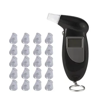 Handheld AT68 Digital Alcohol Tester With 20/10 piece Mouthpieces Digital Alcohol Tester Breathalyzer Analyzer Detector
Handheld AT68 Digital Alcohol Tester With 20/10 piece Mouthpieces Digital Alcohol Tester Breathalyzer Analyzer Detector