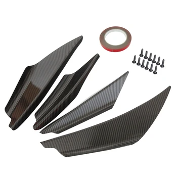 New 4Pcs/Set Carbon Look Car Body Spoiler Canards Valence Chin Front Bumper Lip Diffuser Splitter Fins
New 4Pcs/Set Carbon Look Car Body Spoiler Canards Valence Chin Front Bumper Lip Diffuser Splitter Fins