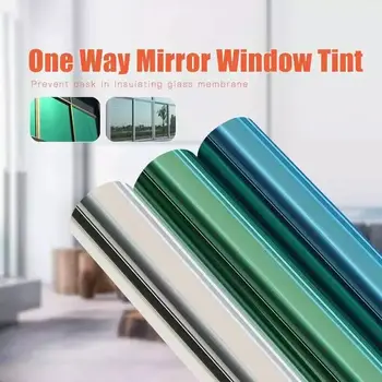 50CMX300CM One Way Mirror Window Film Daytime Privacy Static Non-Adhesive Decorative Heat Control Anti UV Window Tint for Home
50CMX300CM One Way Mirror Window Film Daytime Privacy Static Non-Adhesive Decorative Heat Control Anti UV Window Tint for Home