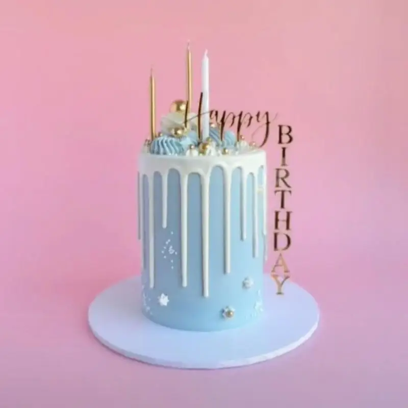 Creative Acrylic Birthday Cake Insert Card Practical Cake Decoration Tools Happy Birthday Insert Card Bakeware Cake Tool
Creative Acrylic Birthday Cake Insert Card Practical Cake Decoration Tools Happy Birthday Insert Card Bakeware Cake Tool