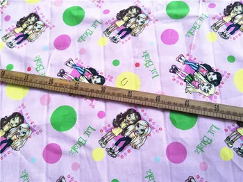Cute Bratz Doll Fashion Girl Print Cotton Patchwork Fabric Sewing Cloth Dress DIY Textile
Cute Bratz Doll Fashion Girl Print Cotton Patchwork Fabric Sewing Cloth Dress DIY Textile